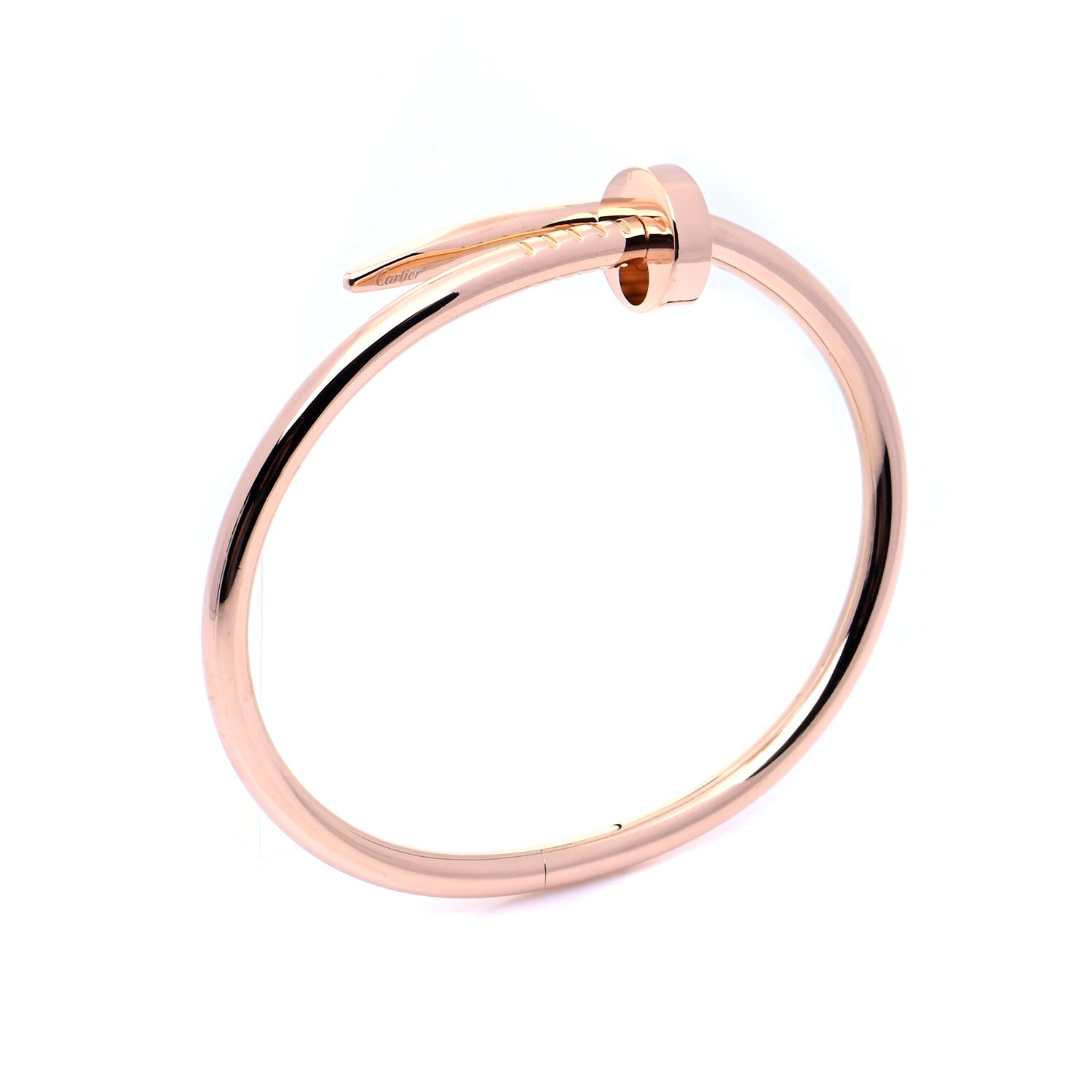 Cartier 18K Pink Gold Juste Un Clou Bracelet 16 6 of 8