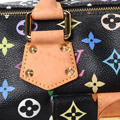 Louis Vuitton Monogram Multicolor Speedy 30 Black 17 of 20