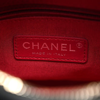 Chanel Aged Calfskin Quilted Small Gabrielle Hobo Black 6 of 11