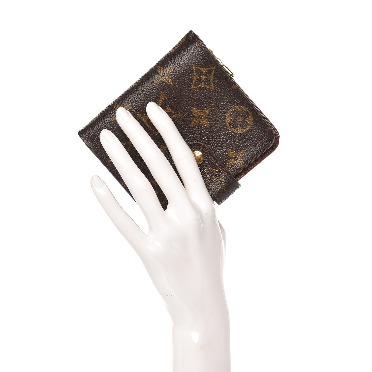 Louis Vuitton Monogram Compact Zippe Zipped Wallet 2 of 11