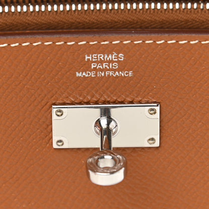 Hermes Epsom Kelly Longue Wallet Gold 7 of 9