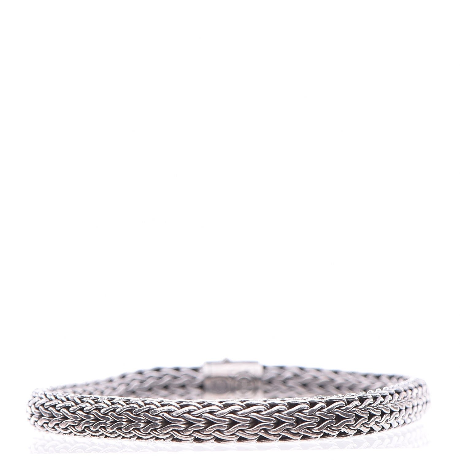 John Hardy Sterling Silver Blue Sapphire 6.5mm Classic Chain Bracelet 3 of 6