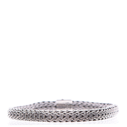 John Hardy Sterling Silver Blue Sapphire 6.5mm Classic Chain Bracelet 3 of 6