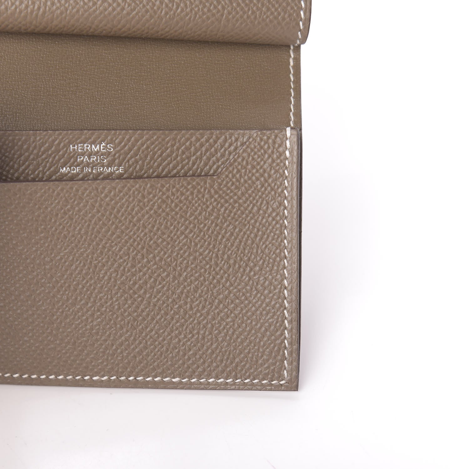 Hermes Epsom Mini Bearn Wallet Etoupe 7 of 8