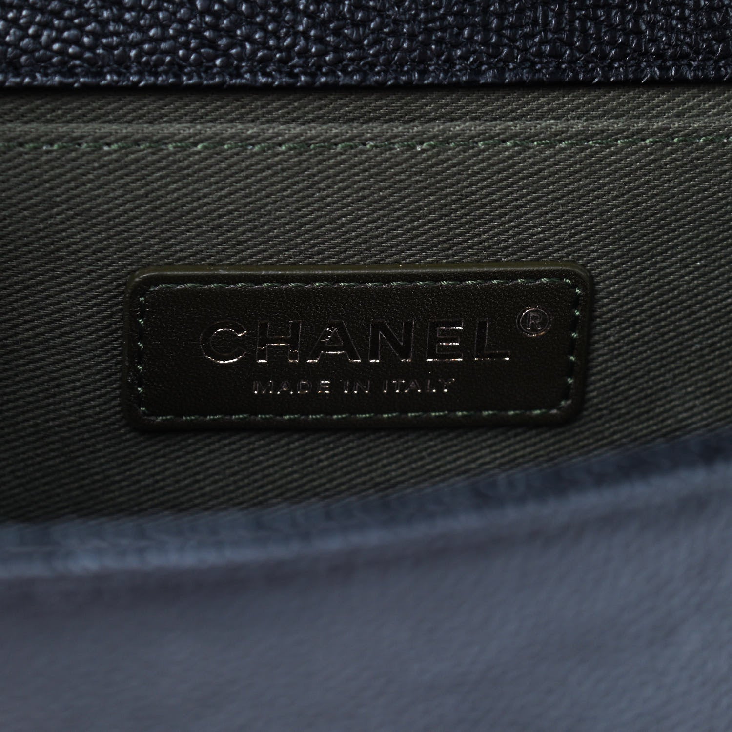Chanel Caviar Quilted Medium Boy Flap Black 6 of 9