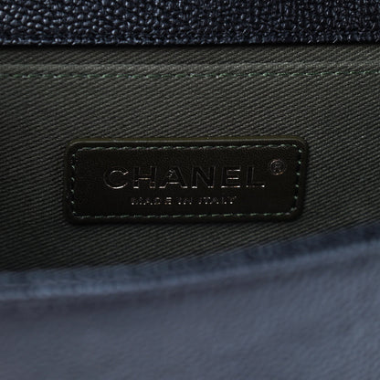 Chanel Caviar Quilted Medium Boy Flap Black 6 of 9
