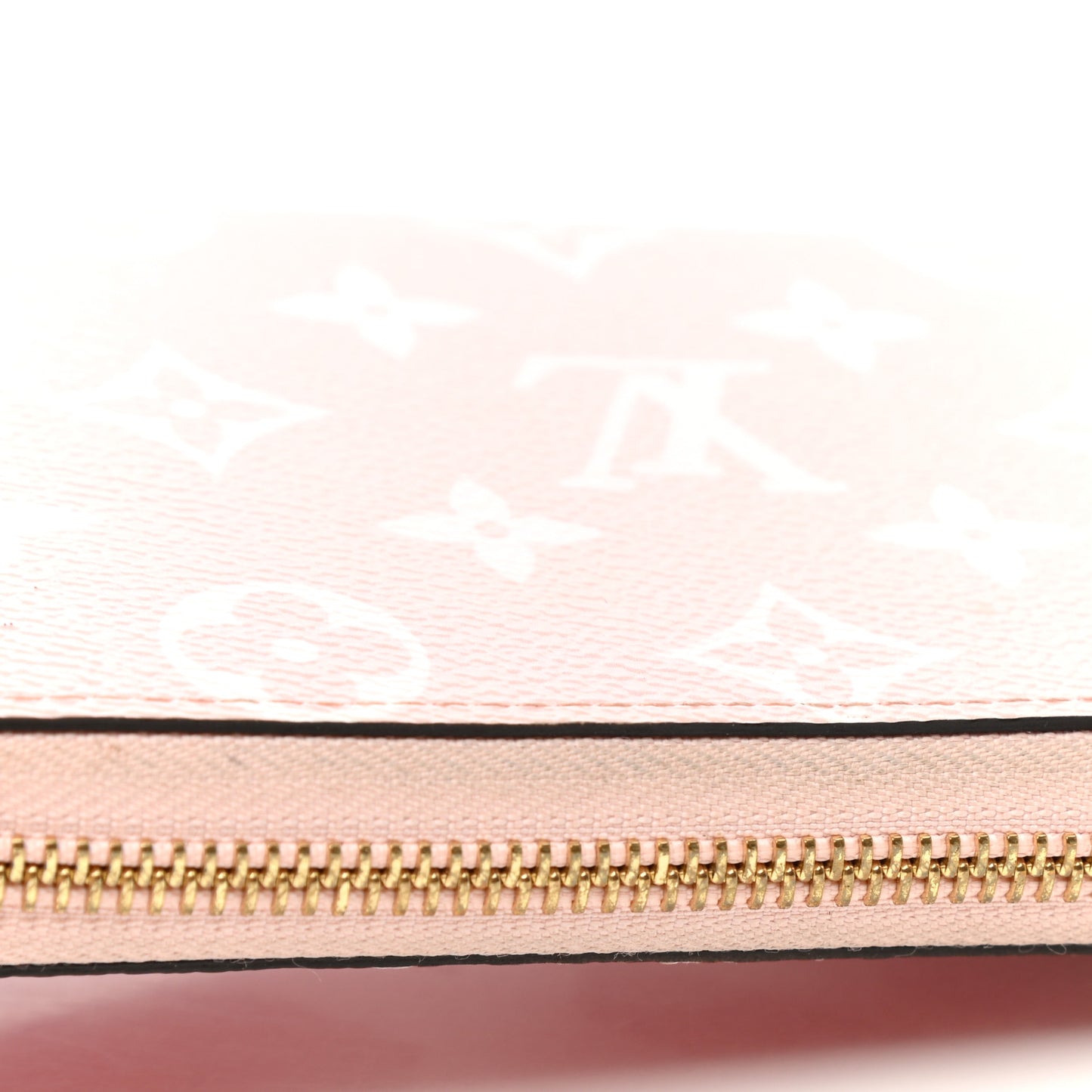 Monogram Giant Zippy Wallet Rouge Rose