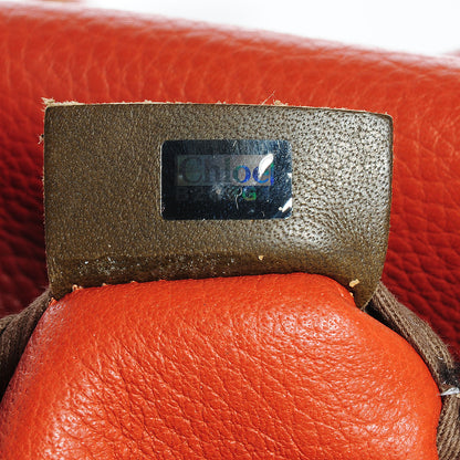 Chloe Calfskin Medium Marcie Round Crossbody Bag Indian Summer 11 of 11