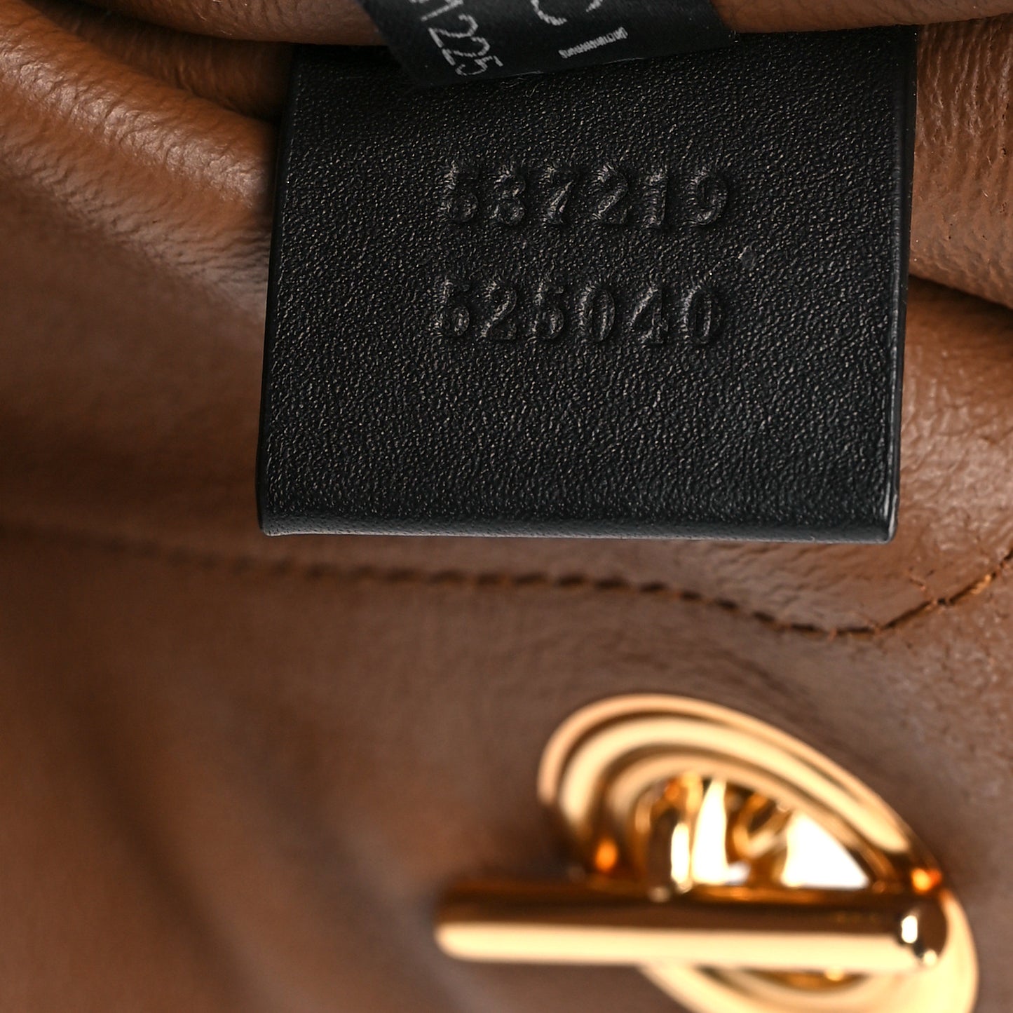 Suede Patent Large Rajah Chain Tote Nocciola Black