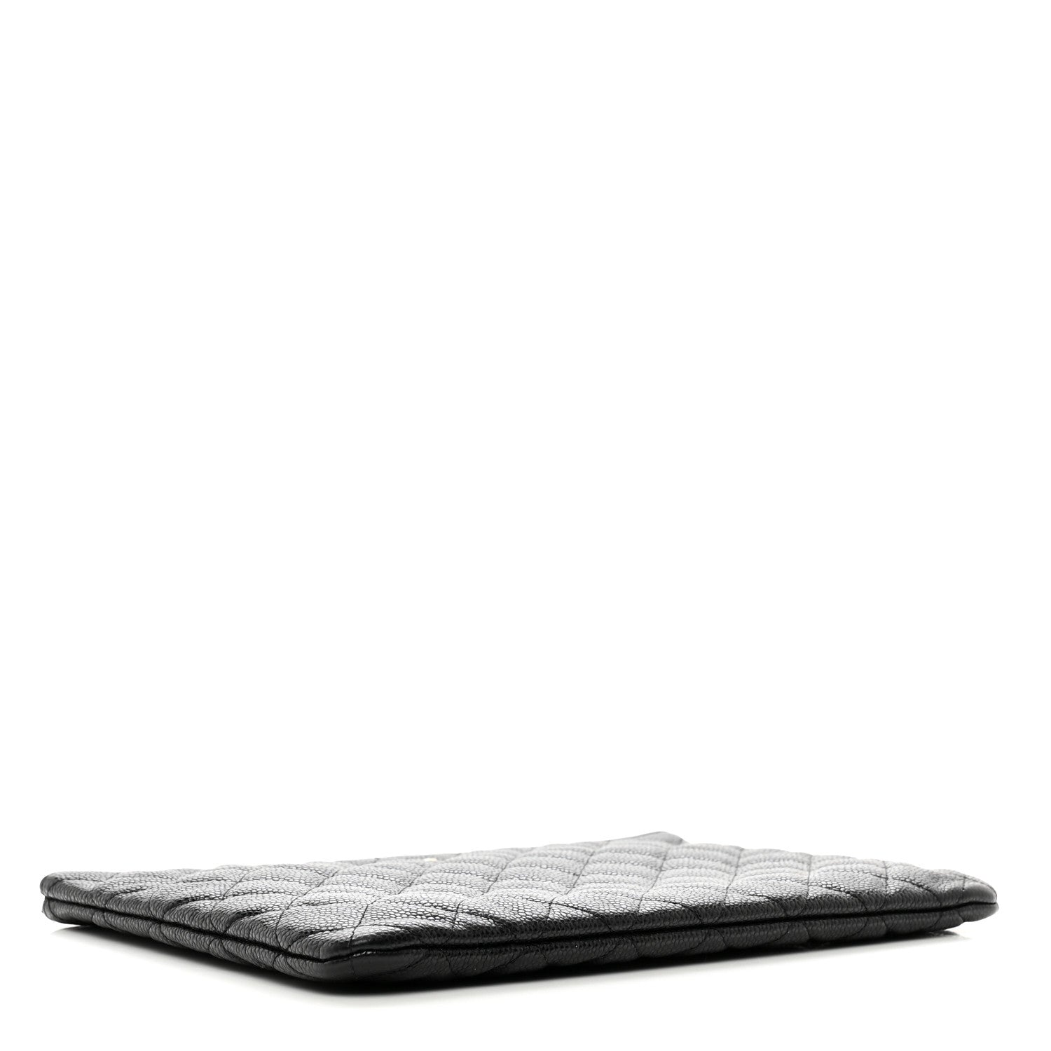 Chanel Caviar Quilted Medium Cosmetic Case Black 4 of 7