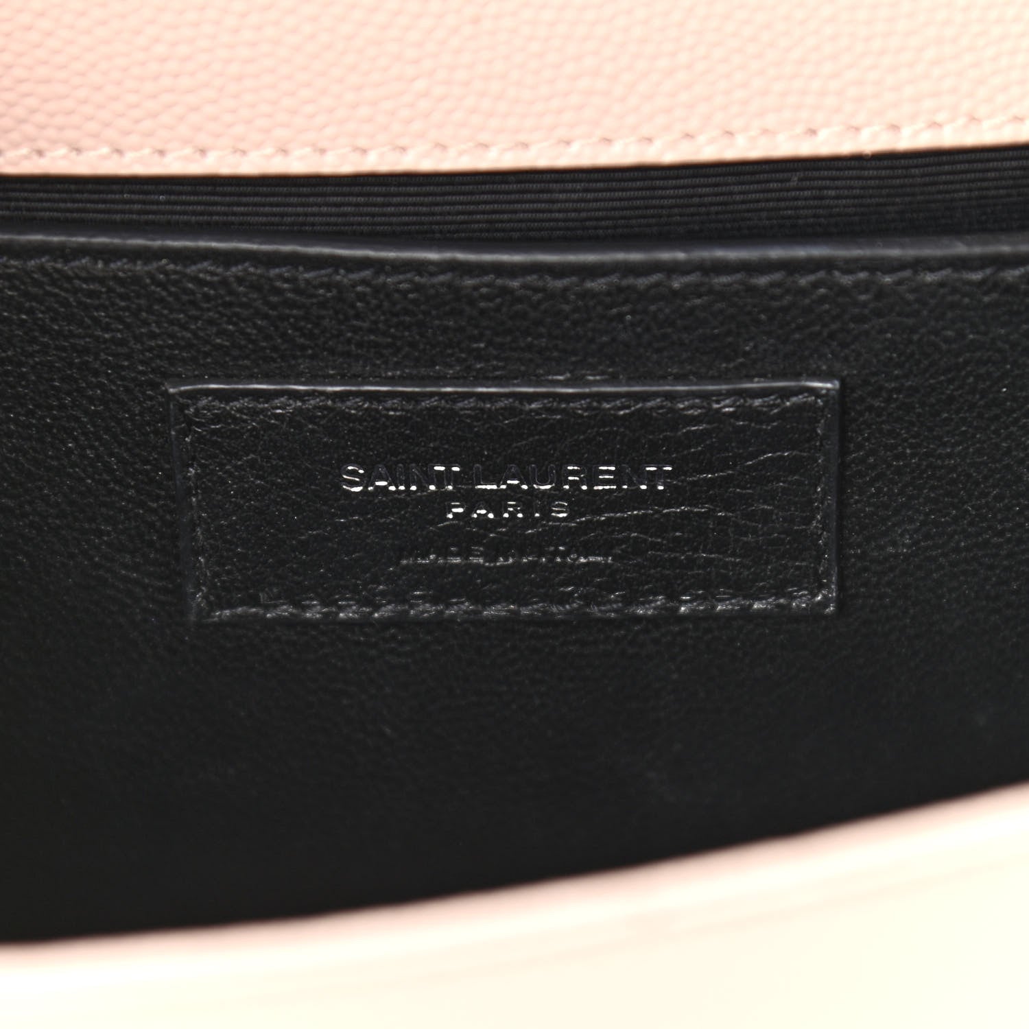Saint Laurent Grain De Poudre Small Monogram Kate Satchel Marble Pink 6 of 11