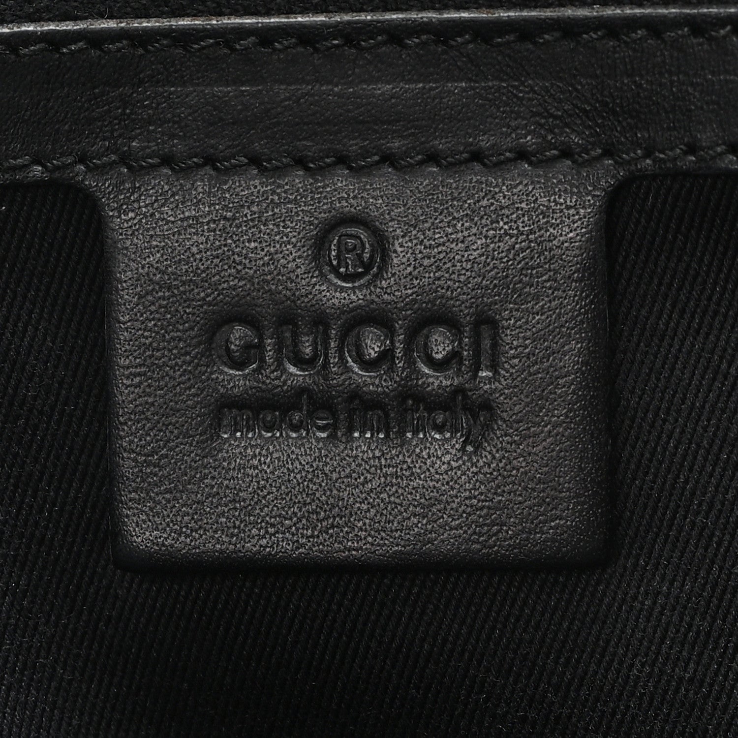 Gucci Canvas Monogram Tote Black 6 of 10