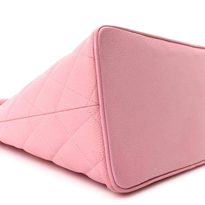 Chanel Caviar Medallion CC Tote Light Pink 10 of 11