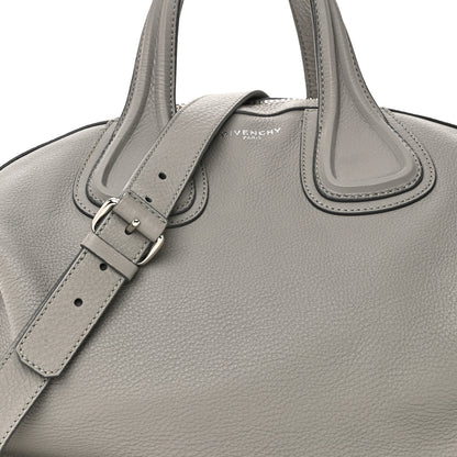 Givenchy Pebbled Calfskin Small Nightingale Pearl Grey 7 of 10