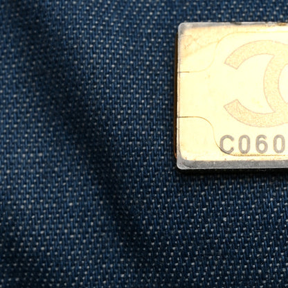 Chanel Denim Quilted Mini Pearl Crush Flap Blue 6 of 10