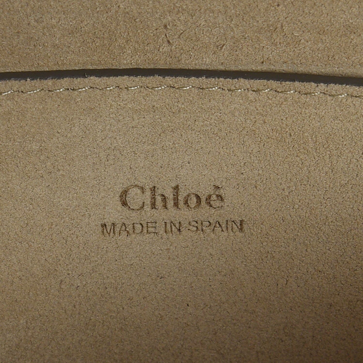 Chloe Suede Calfskin Small Faye Shoulder Bag Motty Grey 6 of 7