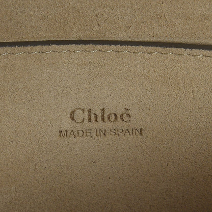 Chloe Suede Calfskin Small Faye Shoulder Bag Motty Grey 6 of 7