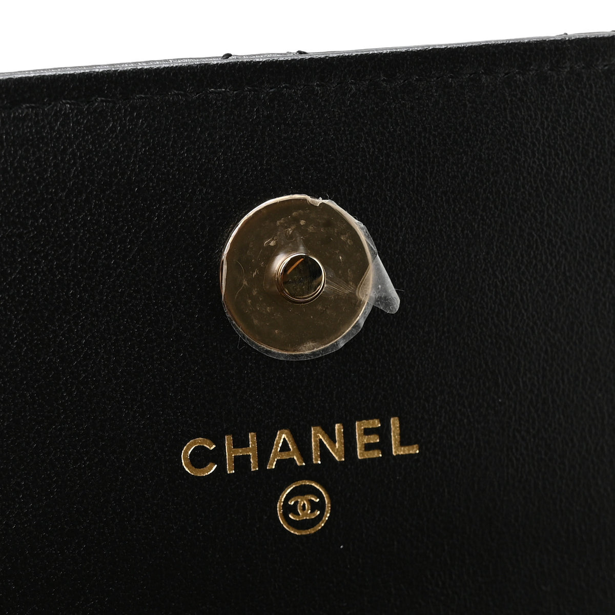 Calfskin Quilted Mini Maxi Pearls Wallet On Chain WOC Black