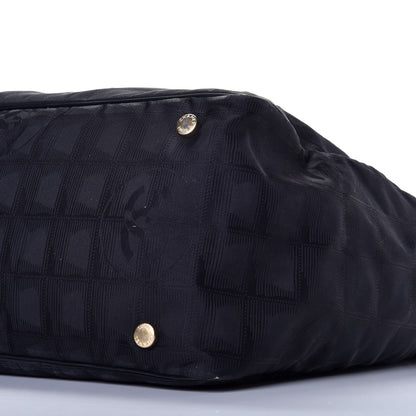 Chanel Nylon Medium Travel Tote Black 9 of 9