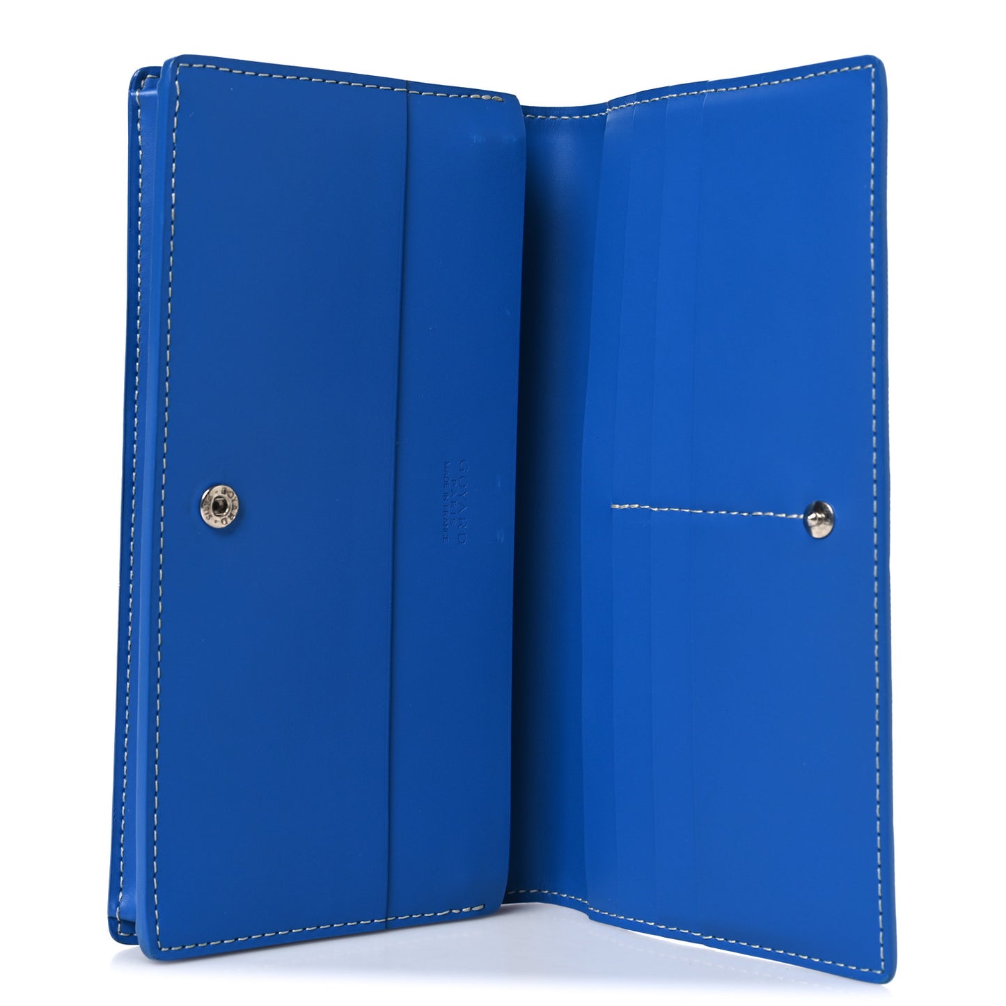 Goyardine Richelieu Wallet Sky Blue
