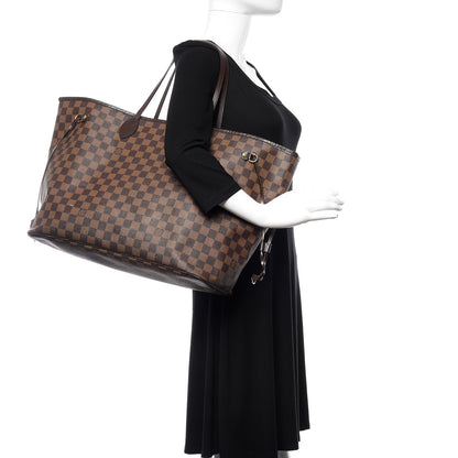 Louis Vuitton Damier Ebene Neverfull GM 2 of 18