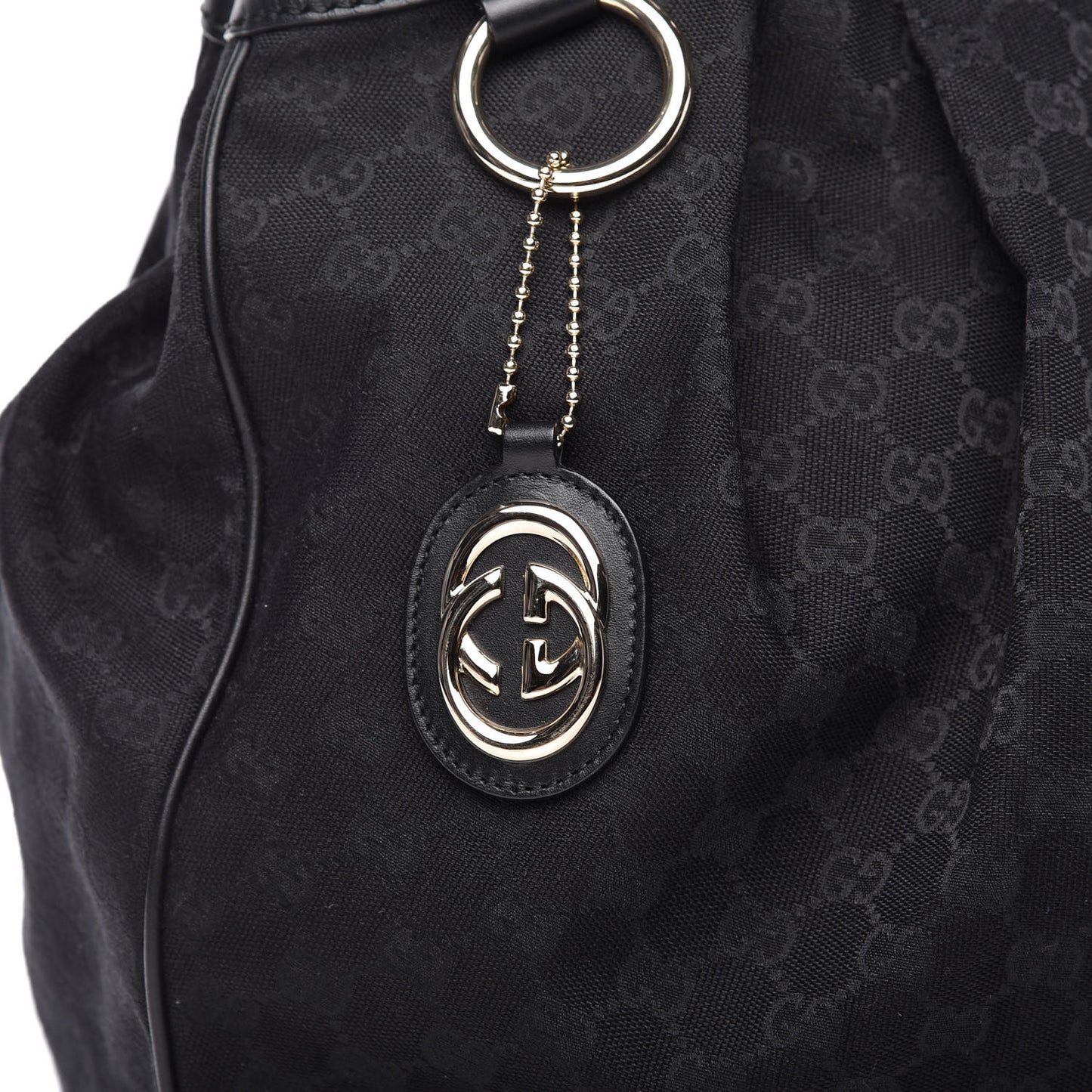Monogram Large Sukey Black