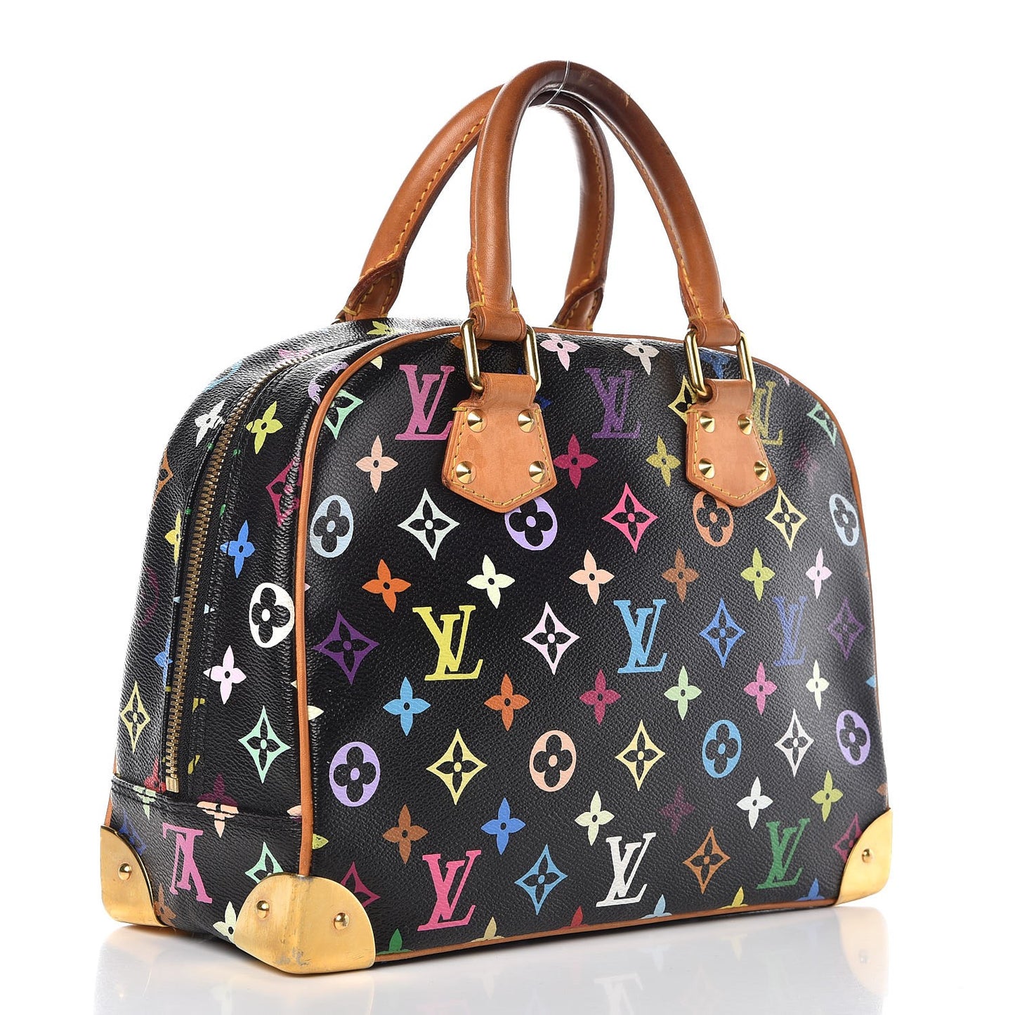 Monogram Multicolor Trouville Black