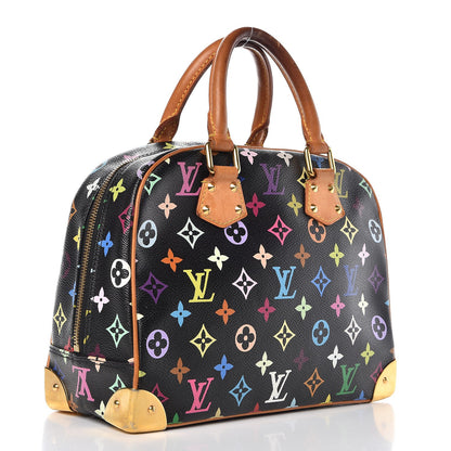Louis Vuitton Monogram Multicolor Trouville Black 3 of 13