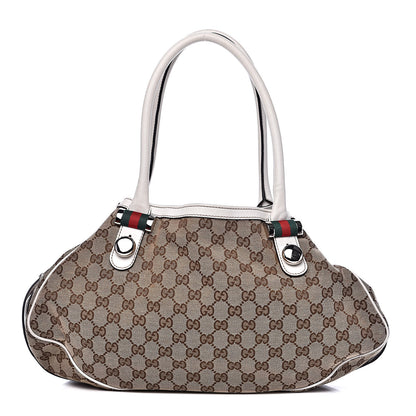 Gucci Monogram Match Ball Shoulder Bag White 1 of 14