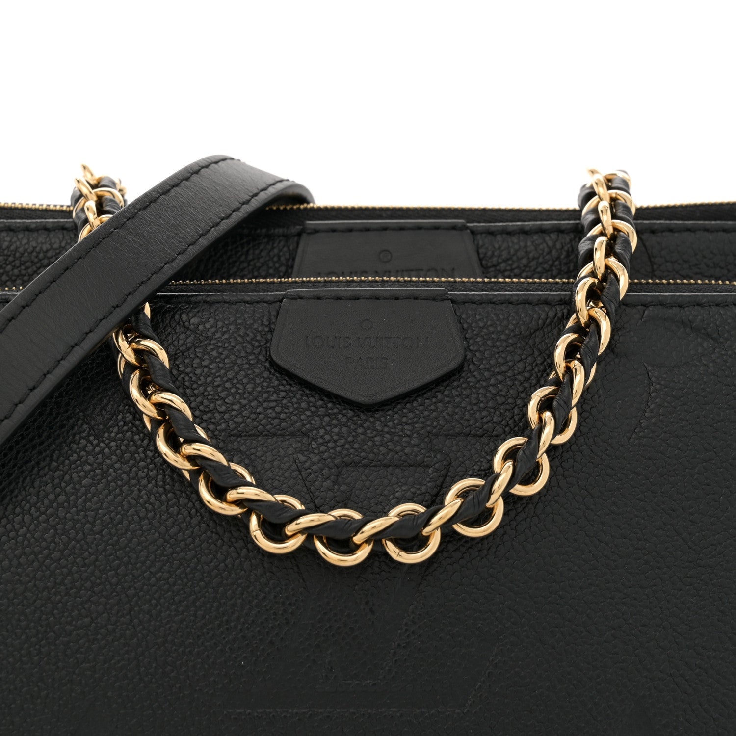 Louis Vuitton Empreinte Monogram Giant Multi Pochette Accessories Black 7 of 9