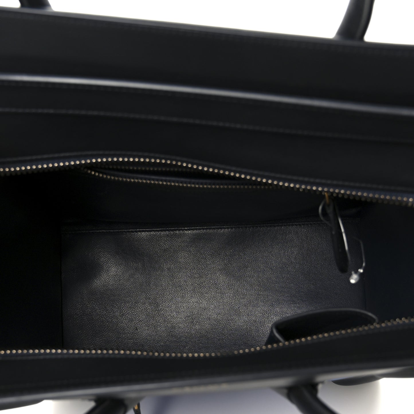 Nubuck Smooth Calfskin Micro Tri-Color Luggage Bright Blue