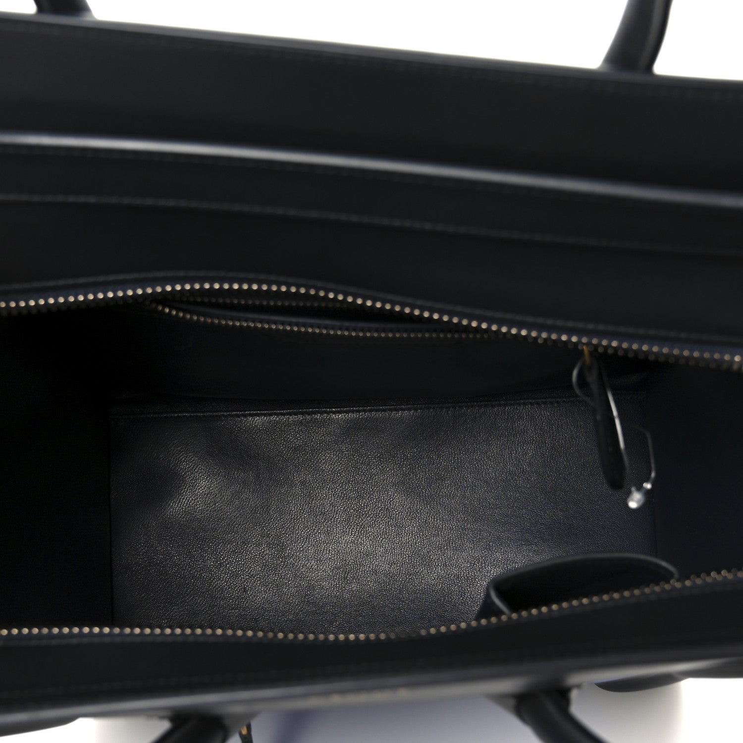Celine Nubuck Smooth Calfskin Micro Tri-Color Luggage Bright Blue 5 of 10