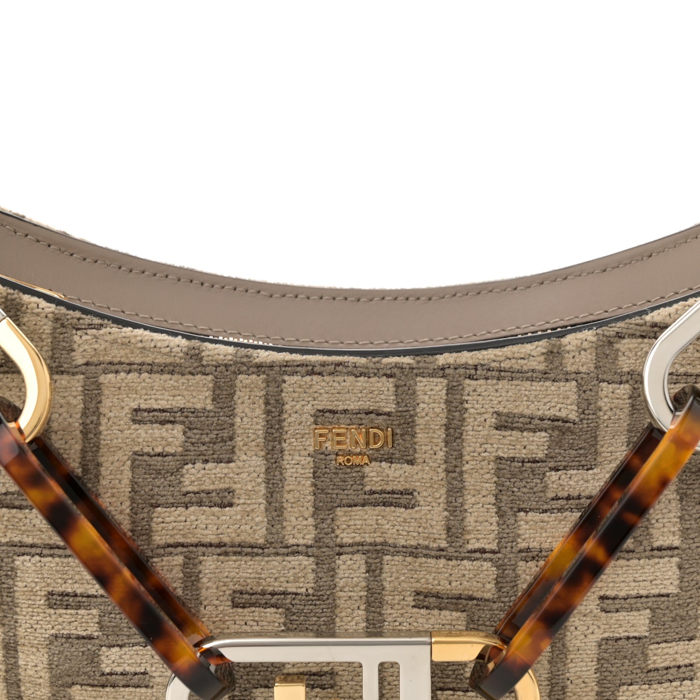Chenille Vitello King Plexiglass FF O'Lock Swing Tortora Nuvola