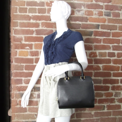 Louis Vuitton Epi Pont-Neuf Black 2 of 10