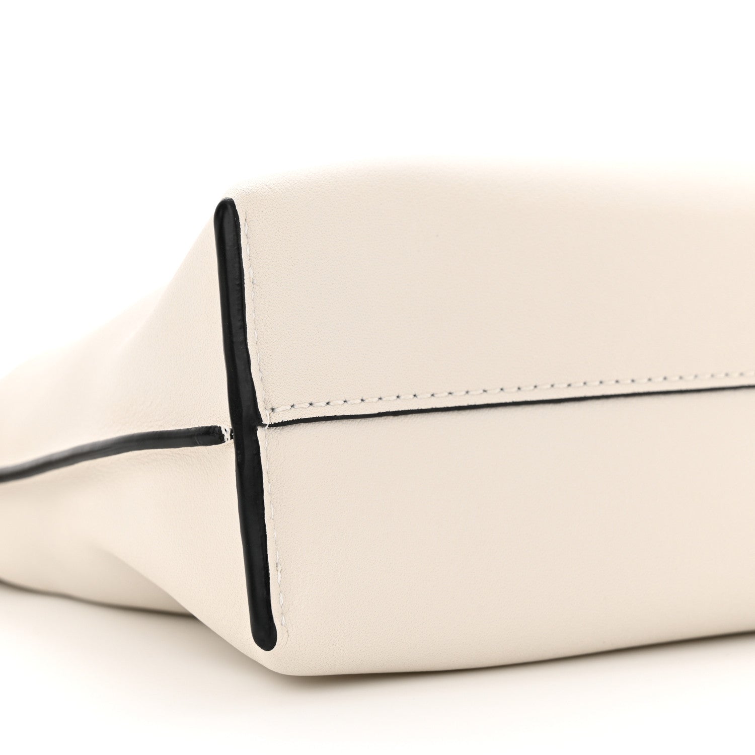 Loewe Calfskin Mini Flamenco Knot Clutch Angora 9 of 10