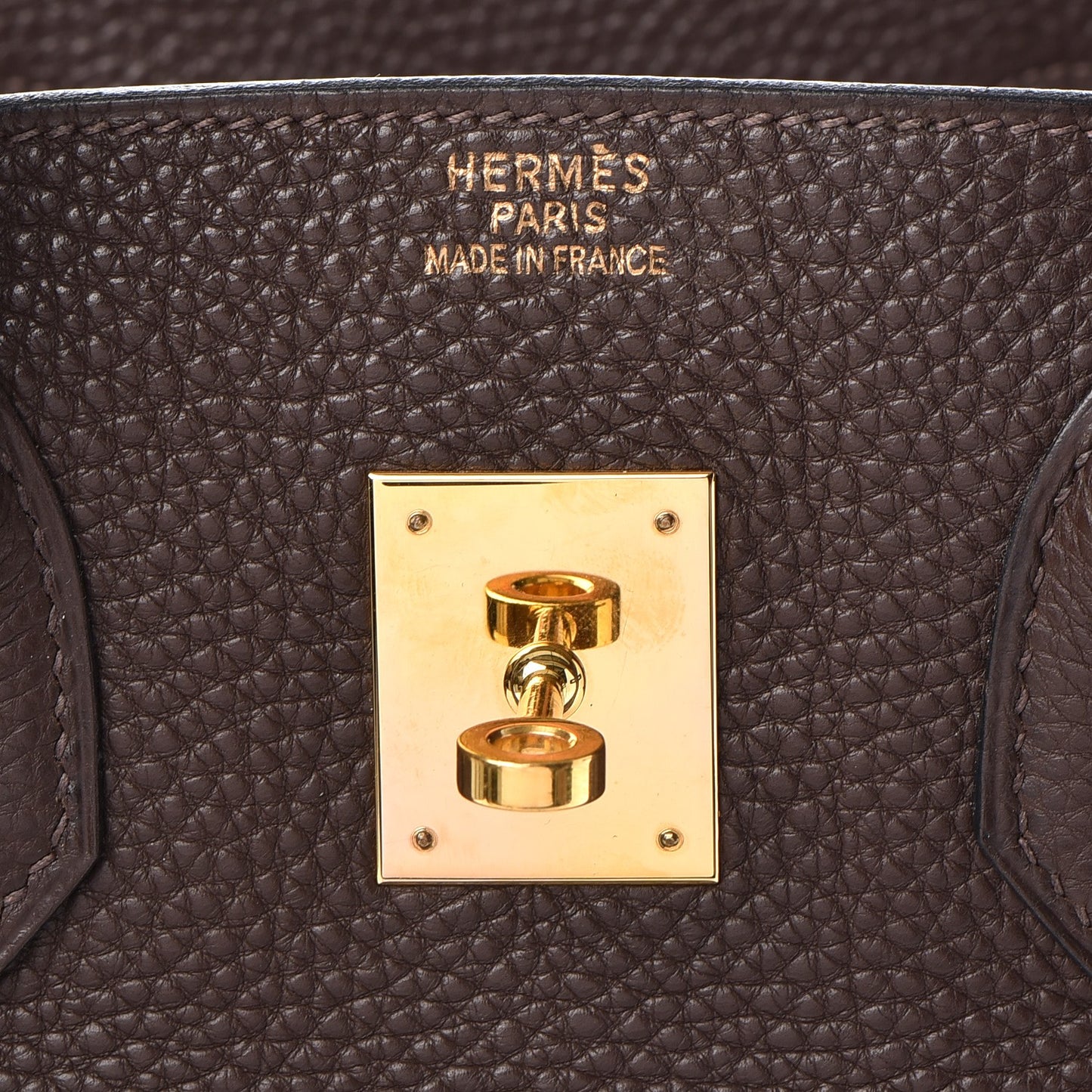 Togo Birkin 35 Chocolate