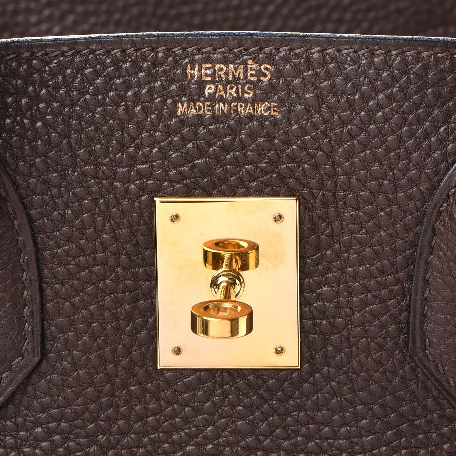 Hermes Togo Birkin 35 Chocolate 22 of 55