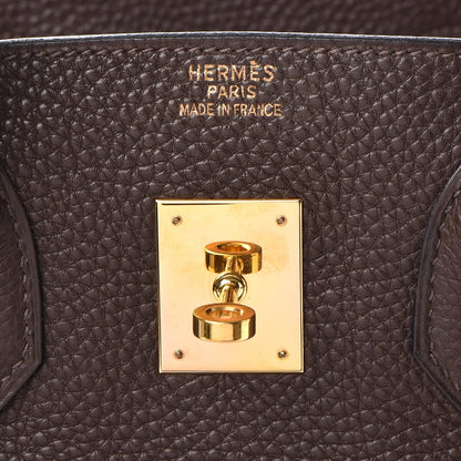 Hermes Togo Birkin 35 Chocolate 22 of 55