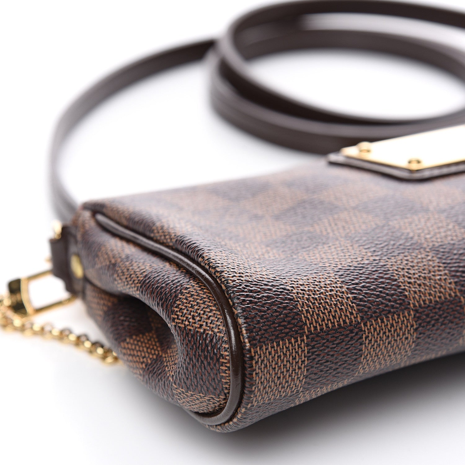 Louis Vuitton Damier Ebene Eva Clutch 6 of 9