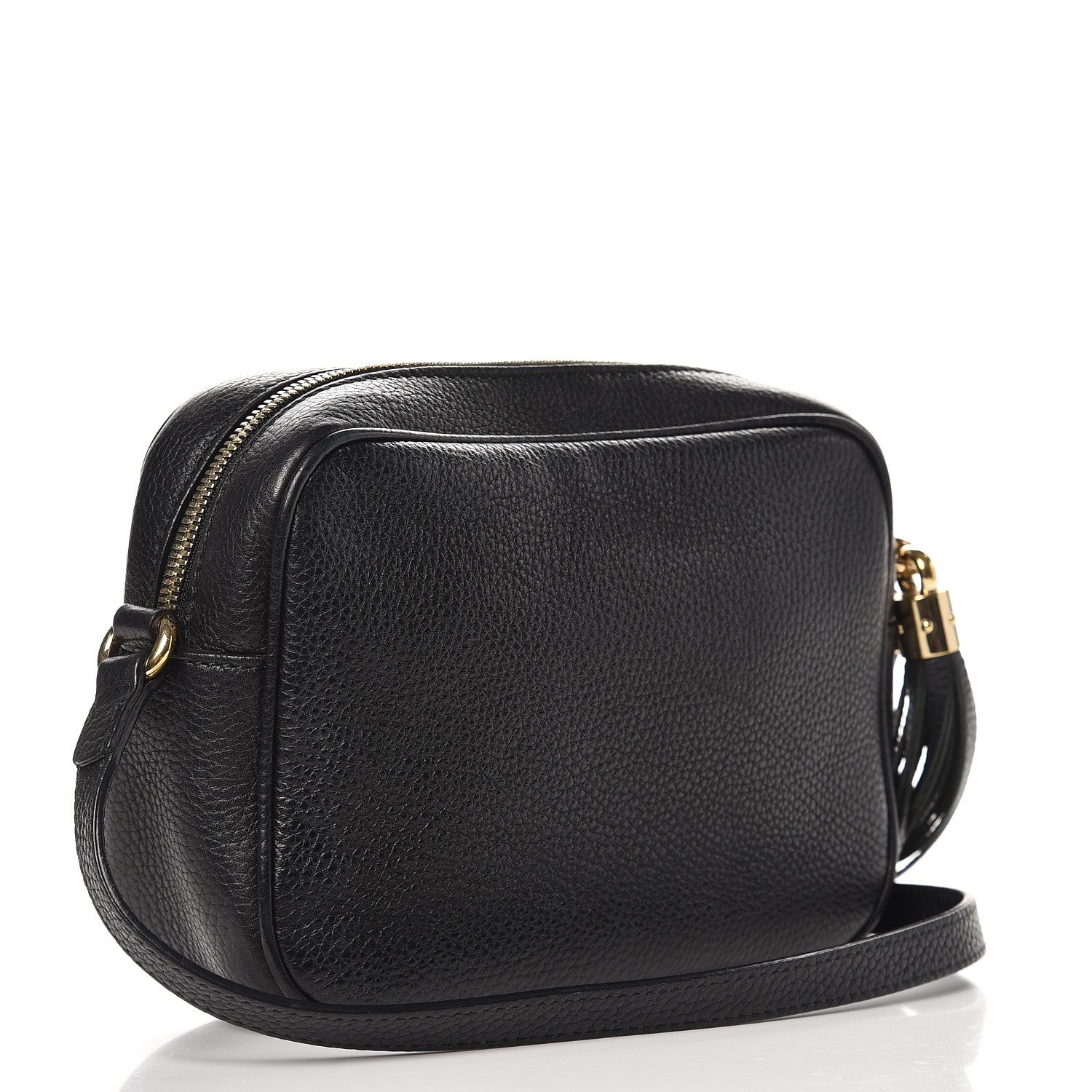 Gucci Pebbled Calfskin Small Soho Disco Bag Black 3 of 7