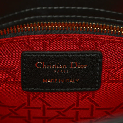 Christian Dior Lambskin Cannage Small My ABCDior Lady Dior Black 7 of 9