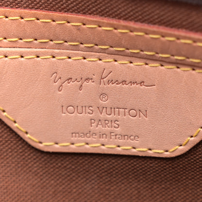 Louis Vuitton Monogram Kusama Town Speedy 30 Red 6 of 12