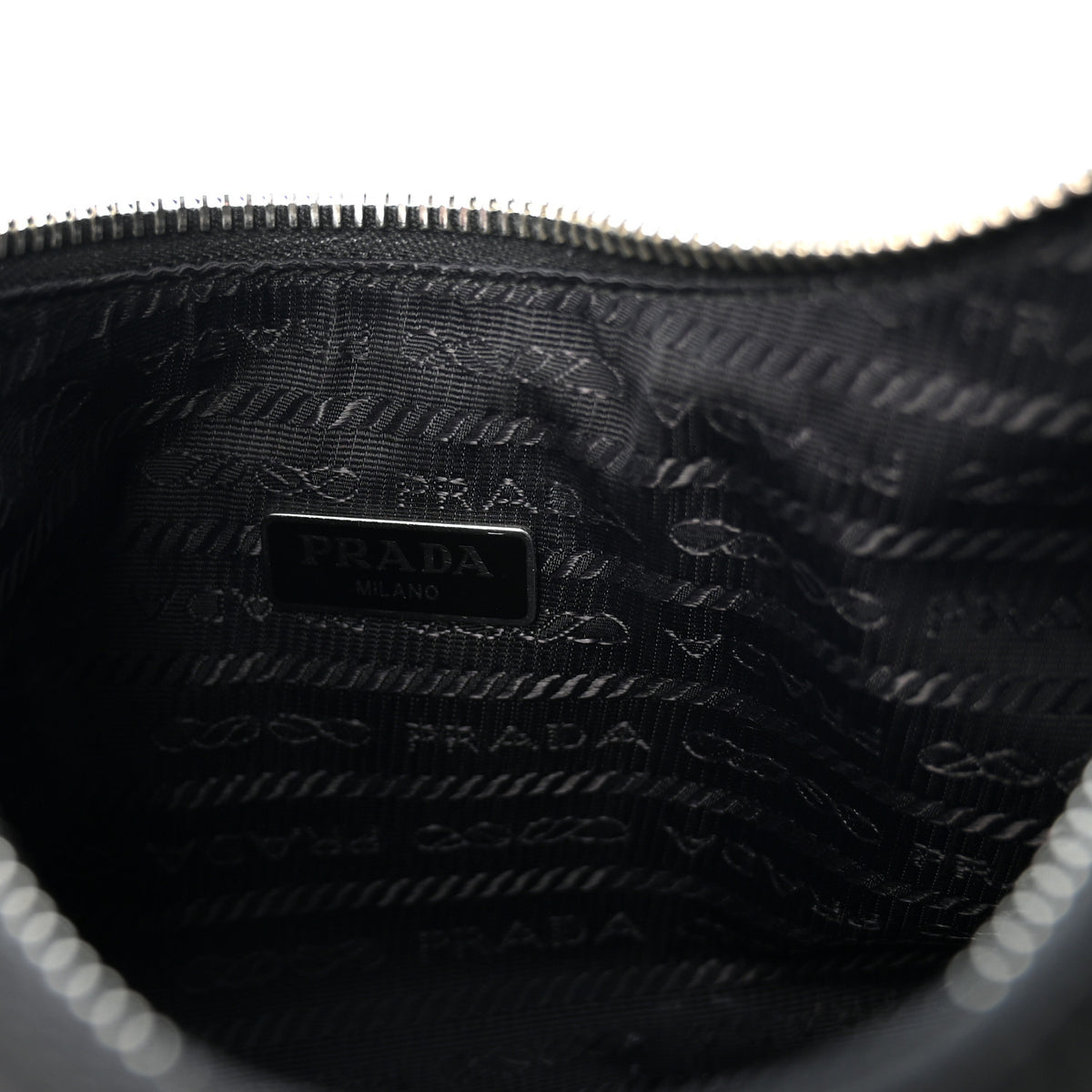 Prada Nylon Re-Edition 2005 Shoulder Bag Black 6 of 12