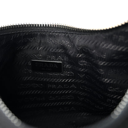 Prada Nylon Re-Edition 2005 Shoulder Bag Black 6 of 12