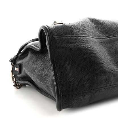 Balenciaga Chevre Silver Metallic Edge Hardware City Black 10 of 11