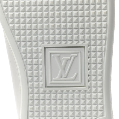Louis Vuitton Calfskin Calf Hair Monogram Giant Jungle Frontrow Sneakers 39 White 6 of 10