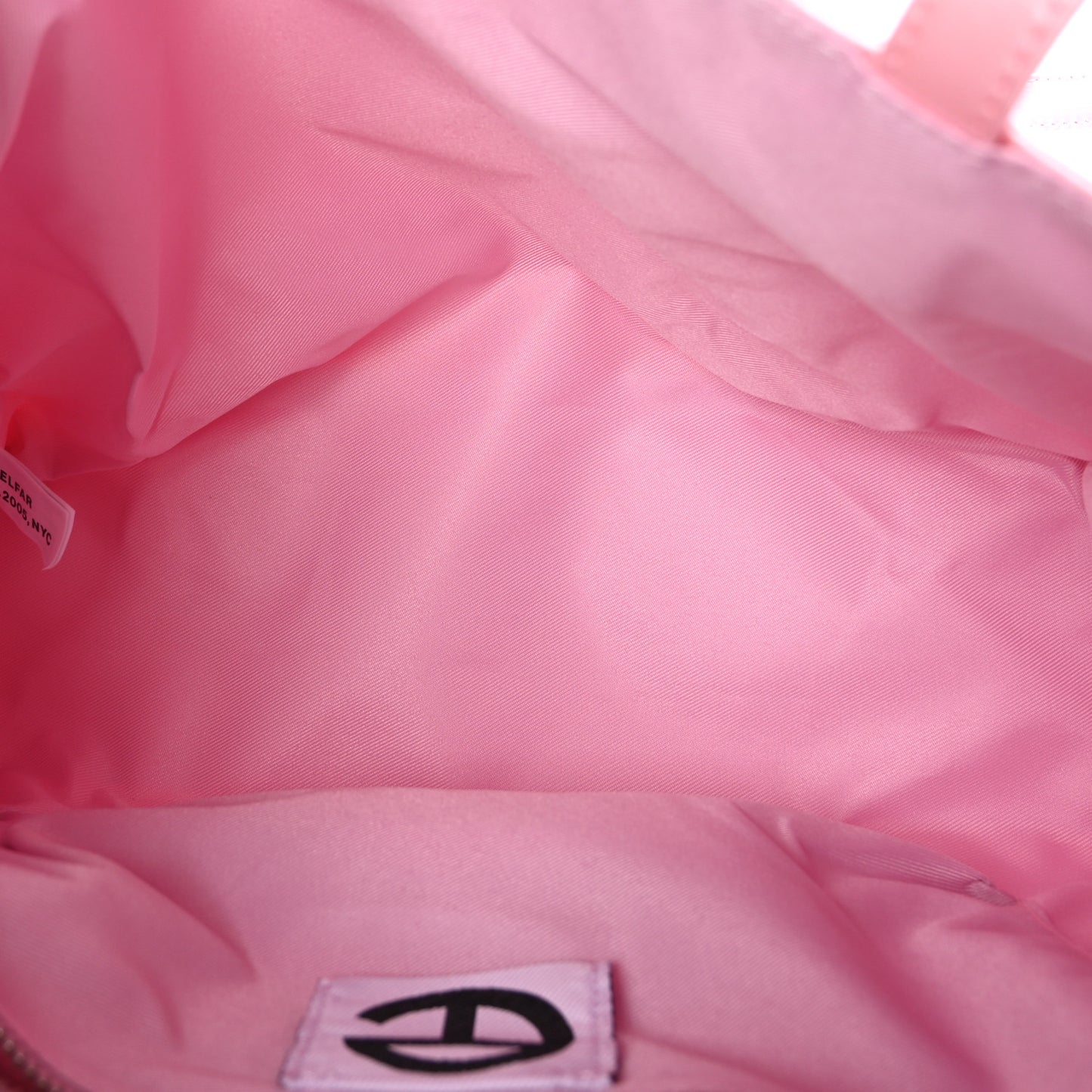 Metallic Vegan Leather Medium Shopping Bag Ballerina