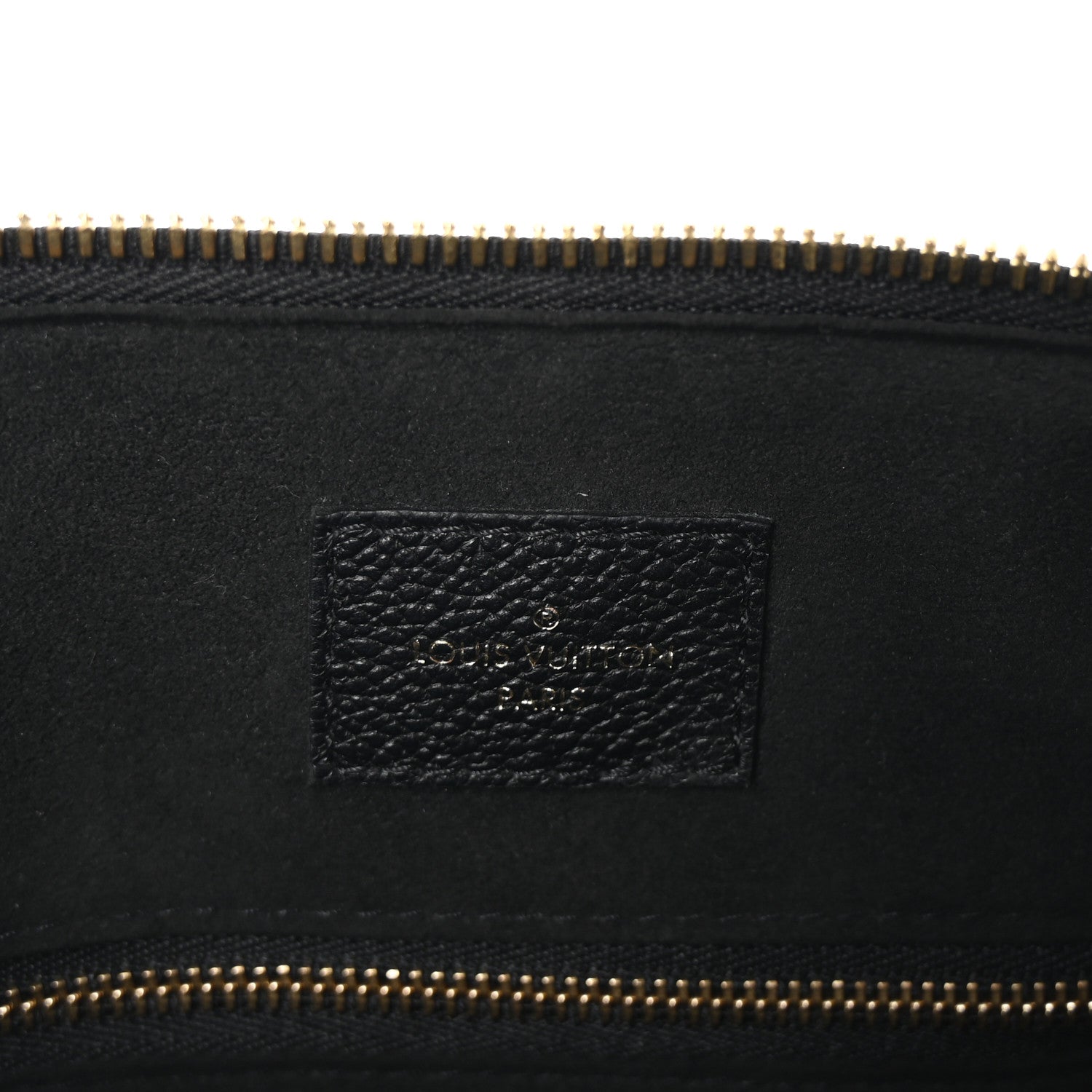 Louis Vuitton Empreinte Monogram Giant Speedy Bandouliere 25 Black 6 of 9