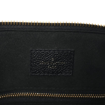 Louis Vuitton Empreinte Monogram Giant Speedy Bandouliere 25 Black 6 of 9