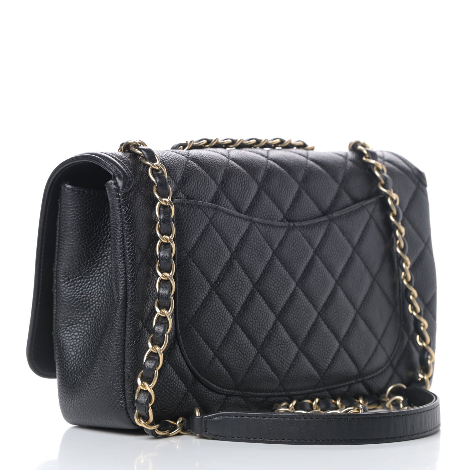 Chanel Caviar Quilted Medium CC Filigree Flap Black 2 of 6